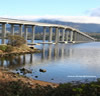 Most v Hobarte cez rieku Derwent